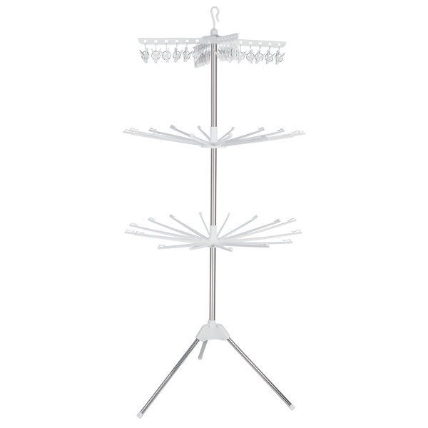 Rebrilliant Stainless Steel Foldable Tripod Drying Rack Wayfair
